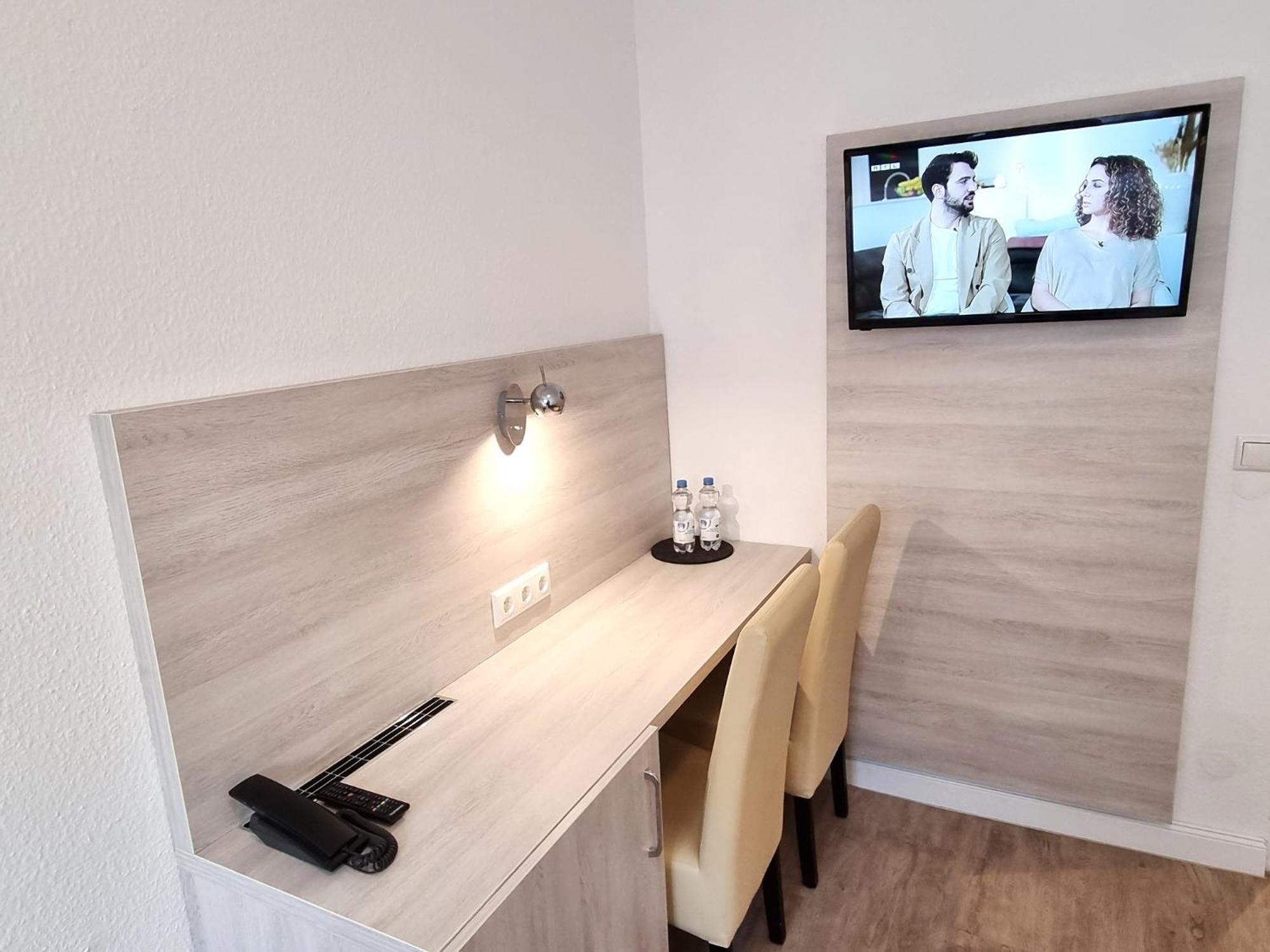 Twin Room two single beds bathroom